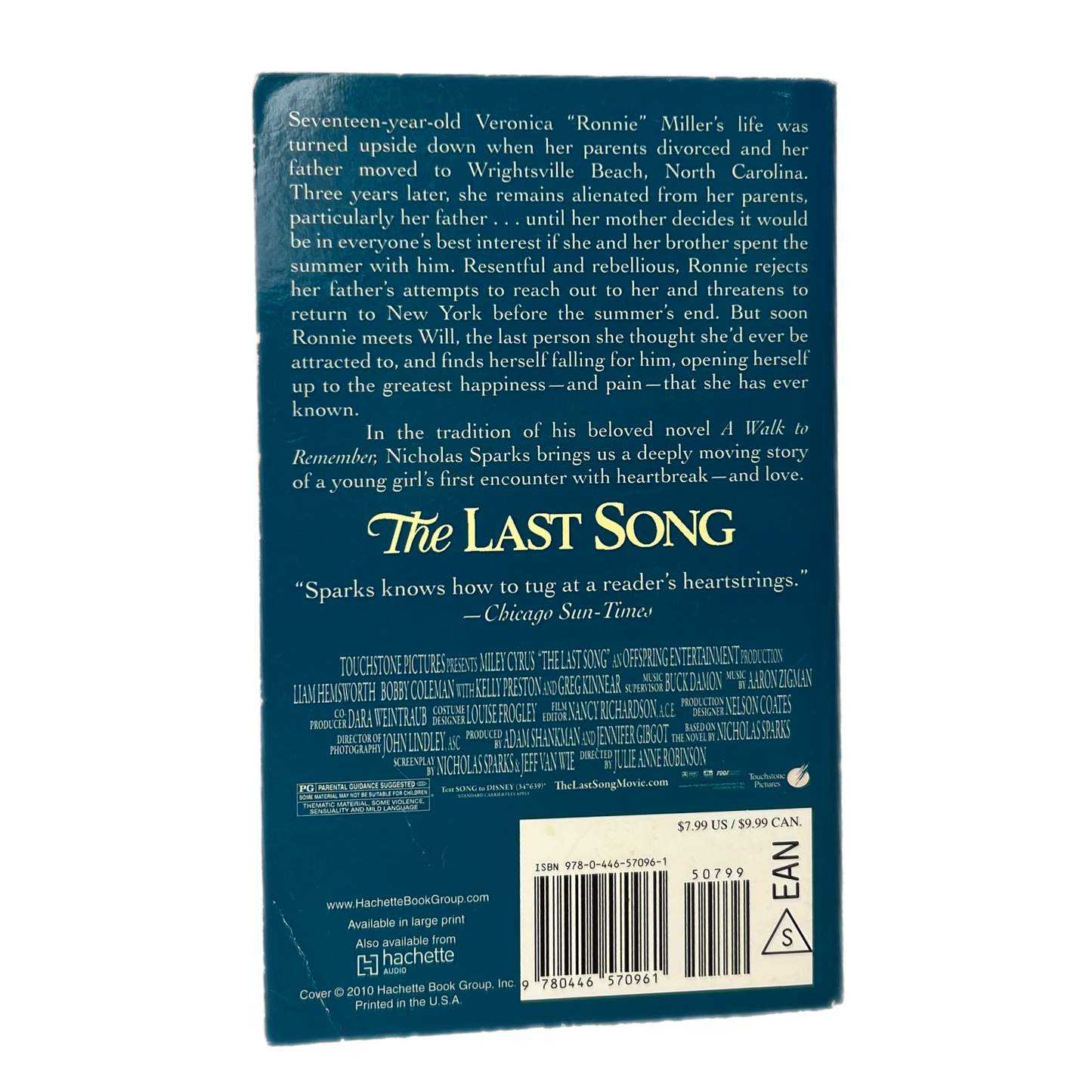 The Last Song by Nicholas Sparks