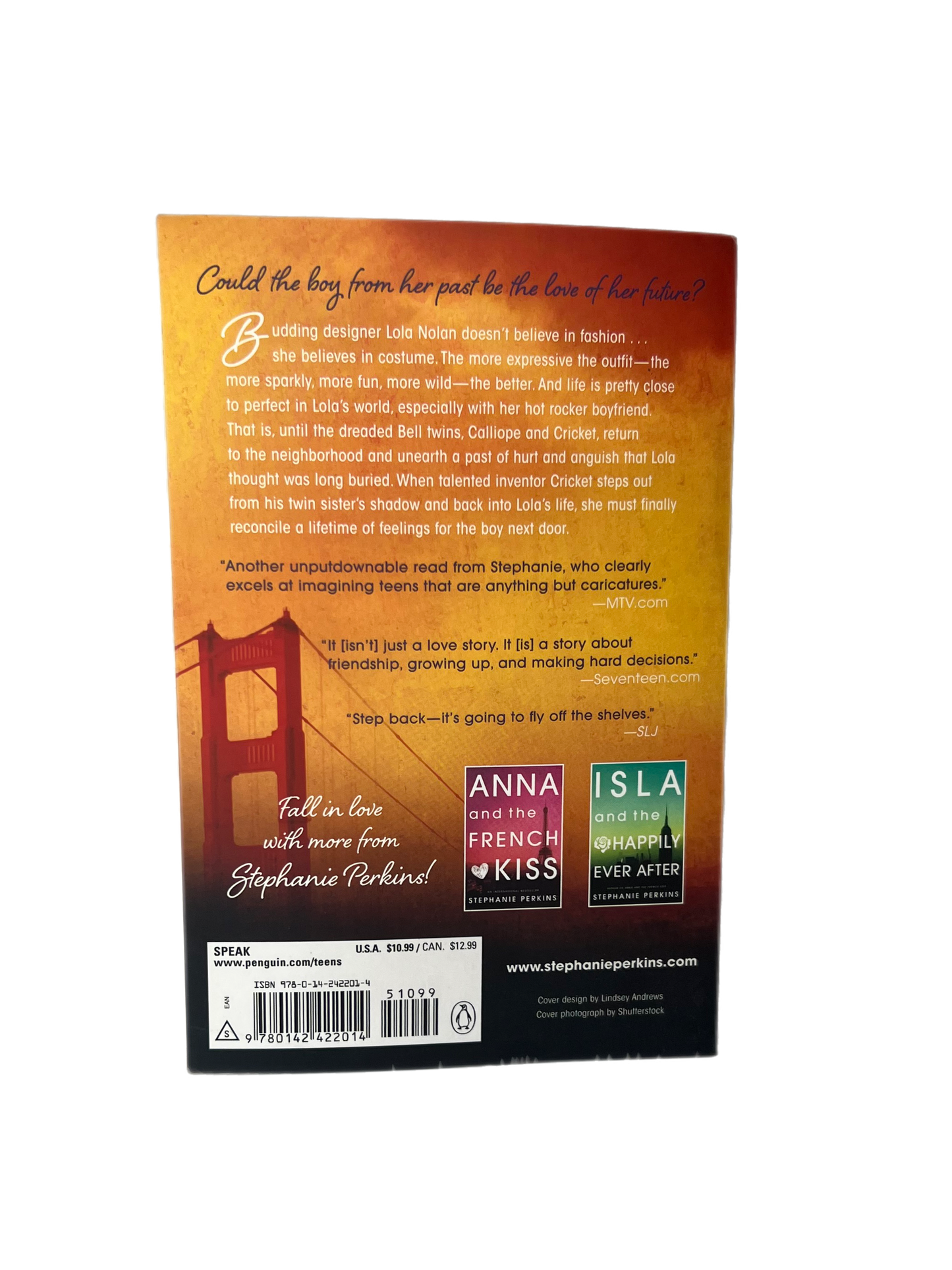 Lola and the Boy Next Door by Stephanie Perkins